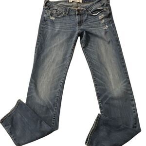 Ambercrombie & Fitch Women’s Distressed/Shaded SL Jeans